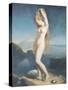 Venus Anadyomene, or Venus of the Sea, 1838-Theodore Chasseriau-Stretched Canvas