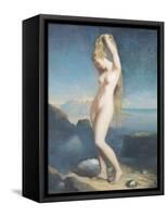 Venus Anadyomene, or Venus of the Sea, 1838-Theodore Chasseriau-Framed Stretched Canvas