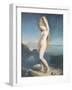 Venus Anadyomene, or Venus of the Sea, 1838-Theodore Chasseriau-Framed Giclee Print