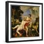 Venus and Adonis, 1553-Titian (Tiziano Vecelli)-Framed Giclee Print