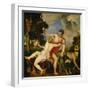 Venus and Adonis, 1553-Titian (Tiziano Vecelli)-Framed Giclee Print