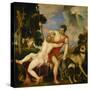 Venus and Adonis, 1553-Titian (Tiziano Vecelli)-Stretched Canvas