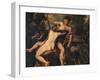 'Venus and Adonis', 1560-Titian-Framed Giclee Print