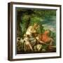 Venus and Adonis, 1580-Paolo Veronese-Framed Giclee Print