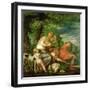 Venus and Adonis, 1580-Paolo Veronese-Framed Giclee Print