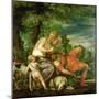Venus and Adonis, 1580-Paolo Veronese-Mounted Giclee Print