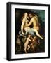 Venus and Adonis, 1590-Joseph Heintz Elder-Framed Giclee Print