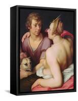 Venus and Adonis, 1610-Cornelis Cornelisz. van Haarlem-Framed Stretched Canvas