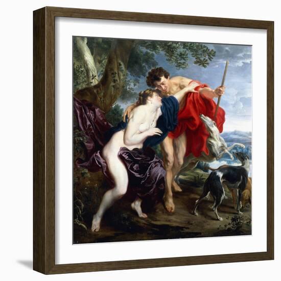 Venus and Adonis, 1621-Sir Anthony Van Dyck-Framed Giclee Print