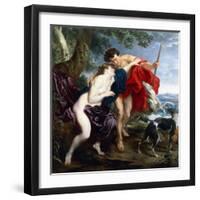 Venus and Adonis, 1621-Sir Anthony Van Dyck-Framed Giclee Print