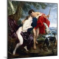 Venus and Adonis, 1621-Sir Anthony Van Dyck-Mounted Giclee Print