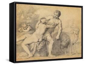 Venus and Adonis, 1631-Peter Oliver-Framed Stretched Canvas