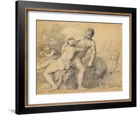 Venus and Adonis, 1631-Peter Oliver-Framed Giclee Print