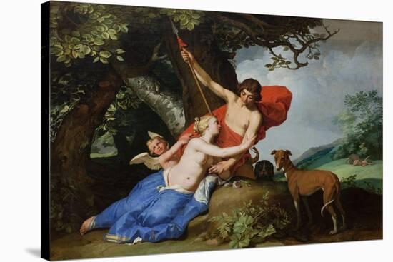 Venus and Adonis, 1632-Abraham Bloemaert-Stretched Canvas