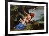 Venus and Adonis, 1632-Abraham Bloemaert-Framed Giclee Print