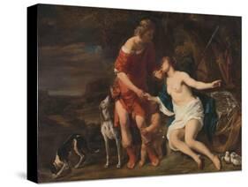 Venus and Adonis, 1657-60-Ferdinand Bol-Stretched Canvas
