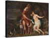 Venus and Adonis, 1657-60-Ferdinand Bol-Stretched Canvas
