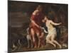 Venus and Adonis, 1657-60-Ferdinand Bol-Mounted Giclee Print