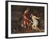 Venus and Adonis, 1657-60-Ferdinand Bol-Framed Giclee Print