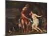 Venus and Adonis, 1657-60-Ferdinand Bol-Mounted Giclee Print