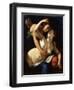Venus and Adonis, 16th Century-Luca Cambiaso-Framed Giclee Print