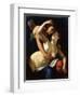 Venus and Adonis, 16th Century-Luca Cambiaso-Framed Giclee Print