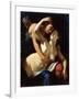 Venus and Adonis, 16th Century-Luca Cambiaso-Framed Giclee Print