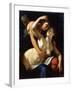 Venus and Adonis, 16th Century-Luca Cambiaso-Framed Giclee Print