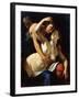 Venus and Adonis, 16th Century-Luca Cambiaso-Framed Giclee Print