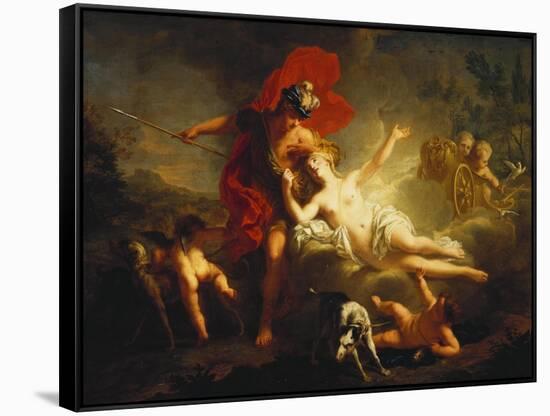 Venus and Adonis, 1713-Jean-Marc Nattier-Framed Stretched Canvas