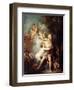 Venus and Adonis, 1750S-Etienne Jeaurat-Framed Giclee Print