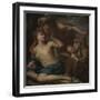 Venus and Adonis. 17Th Century (Oil on Canvas)-Pietro Liberi-Framed Giclee Print