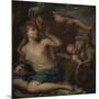 Venus and Adonis. 17Th Century (Oil on Canvas)-Pietro Liberi-Mounted Giclee Print