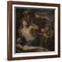 Venus and Adonis. 17Th Century (Oil on Canvas)-Pietro Liberi-Framed Giclee Print