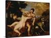 Venus and Adonis, C.1555-60-Titian (Tiziano Vecelli)-Stretched Canvas