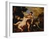 Venus and Adonis, C.1555-60-Titian (Tiziano Vecelli)-Framed Giclee Print