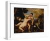 Venus and Adonis, C.1555-60-Titian (Tiziano Vecelli)-Framed Giclee Print