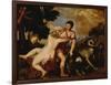 Venus and Adonis, C.1555-60-Titian (Tiziano Vecelli)-Framed Giclee Print