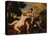 Venus and Adonis, C.1555-60-Titian (Tiziano Vecelli)-Stretched Canvas