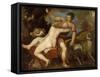Venus and Adonis, c.1560-Titian-Framed Stretched Canvas