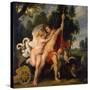 Venus and Adonis, C1614-Peter Paul Rubens-Stretched Canvas