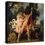 Venus and Adonis, C1614-Peter Paul Rubens-Stretched Canvas