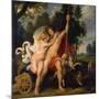 Venus and Adonis, C1614-Peter Paul Rubens-Mounted Premium Giclee Print