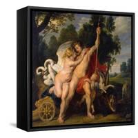 Venus and Adonis, C1614-Peter Paul Rubens-Framed Stretched Canvas