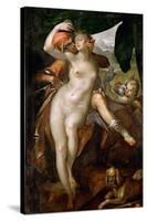 Venus and Adonis, Ca 1595-1597-Bartholomeus Spranger-Stretched Canvas