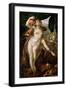 Venus and Adonis, Ca 1595-1597-Bartholomeus Spranger-Framed Giclee Print