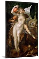 Venus and Adonis, Ca 1595-1597-Bartholomeus Spranger-Mounted Giclee Print