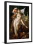 Venus and Adonis, Ca 1595-1597-Bartholomeus Spranger-Framed Giclee Print