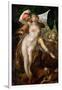 Venus and Adonis, Ca 1595-1597-Bartholomeus Spranger-Framed Giclee Print