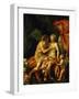 Venus and Adonis, circa 1580-Paolo Veronese-Framed Giclee Print